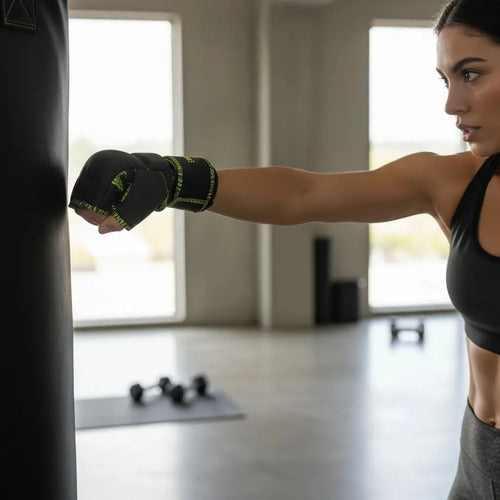 Guantes Mma Negros Esparta - Guantillas De Entrenamiento L Negro