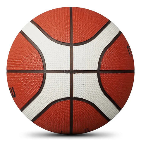 Pelota De Basketball Molten Bg 2000 Número 5 Naranja Oscuro
