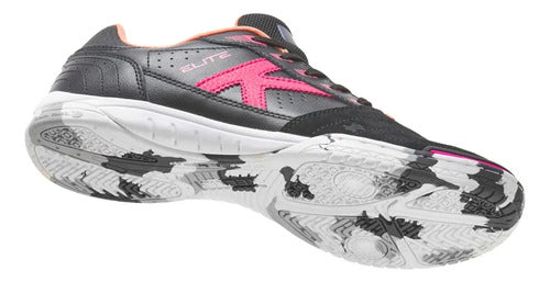 Botín Kelme Futsal Elite – Negro/Blanco