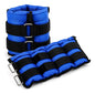 Tobi Pesas 3kg X2 Unidades Entrenamiento Piernas Tobillera Azul