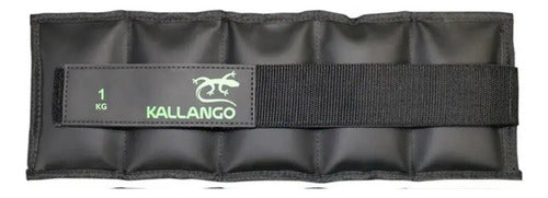Tobi Pesas Profesional Gimnasio Engomadas Kallango 1 Kg Negro