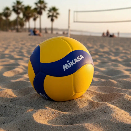 Pelota Vóley Mikasa V430w Escolar Size 4 Mmsports Azul