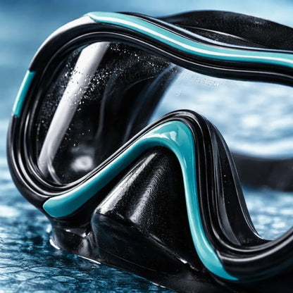 Set Snorkel Mascara Hydro 2.0 Senior Buceo Vidrio Templado Negro