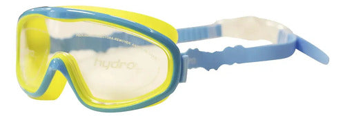 Antiparras Junior Mascara Natacion Hydro Infantil Mask 21 Color Celeste Amarilo