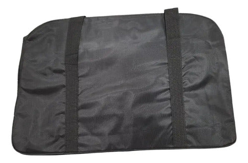 Bolso Deportivo Mingwei 1082 -negro/azul- 54*33*18 Cms Negro/azul Lisa