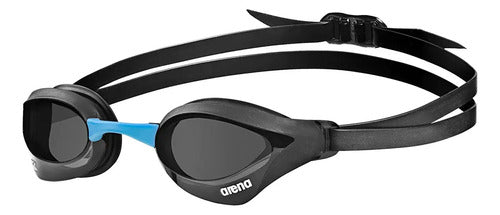 Antiparras Arena Cobra Ultra Swipe - Natacion - Full Salas Color Negro/ahumado