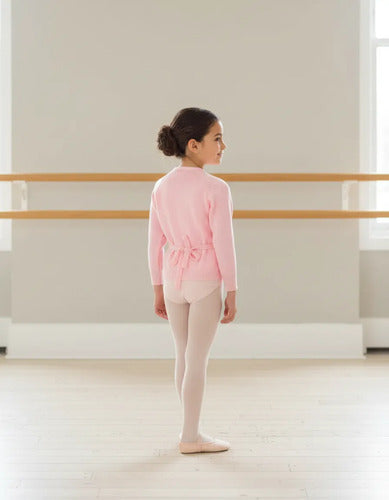 Saco Suéter De Ballet Baile Cruzado Abrigo Niña Mmsports