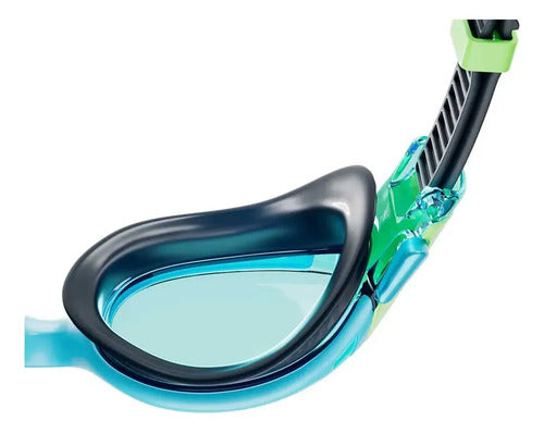 Lentes De Natación Junior Speedo Biofuse 2.0 Multicolor Azul