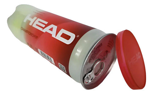 Tubo X3 Pelotas Head Championship Tenis Padel Mmsports Amarillo