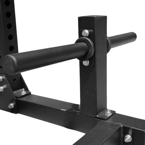 Squat Racks Comercial Profesional - Rhino Negro