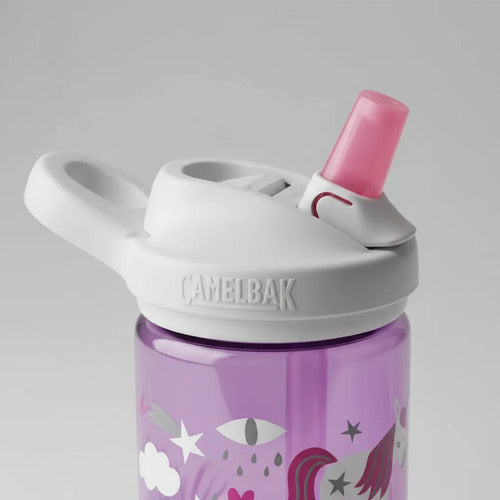 Botella Camelbak Eddy Kids Niño 400ml Mmsports Arcoiris Unicornio