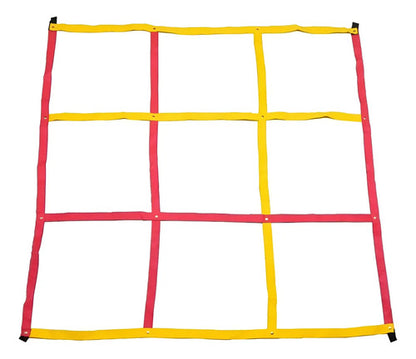 Cuadrilátero De Entrenamiento 1.5x1.5m - Agilidad Y Rapidez Amarillo