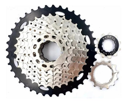 Cassette 8 Velocidades Skilful - 11-42t Plata/negro