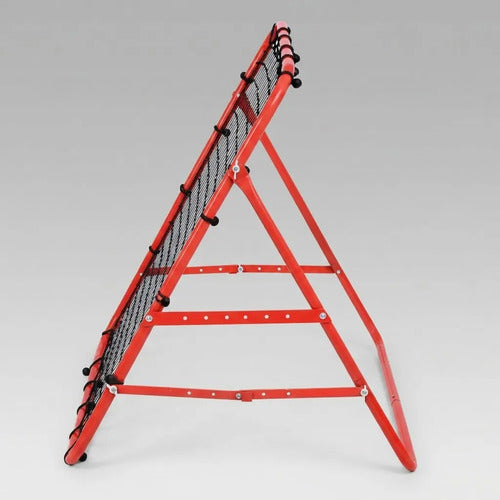 Arco Rebotador Pelota P/ Entrenamiento Futbol Pro Mmsports Rojo