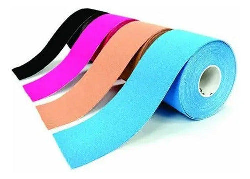 Cintas Kinesiologicas Linea Pro Neuromuscular Varios Colores Azul
