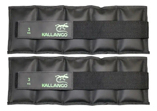 Tobi Pesas Profesional Gimnasio Engomadas Kallango 3 Kg Prism Crush Black