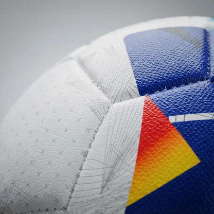 Pelota Fútbol Kx Strike Thermosellada Oficial N°5 Mmsports Blanco/naranja/azul