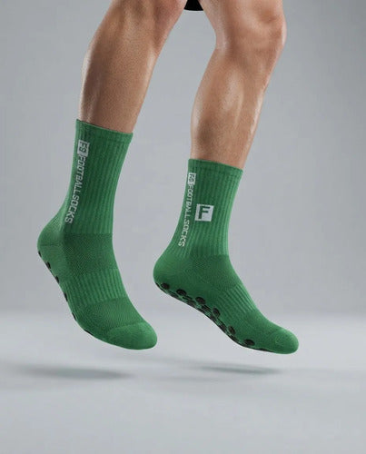Medias Antideslizantes Fs Mmsports Verde S