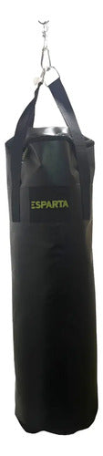 Bolsa Boxeo De Lona 1 M Semi-pro Con Relleno Esparta