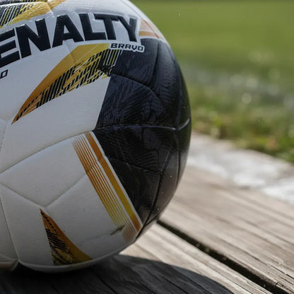 Pelota De Futbol Penalty Campo Bravo N5 Mmsports Negro/dorado