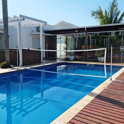 Red De Voleibol De Piscina De 4 Rayas Y 3 Metros