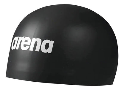 Gorro De Natación Arena 3d Soft Black Negro Geométrico M