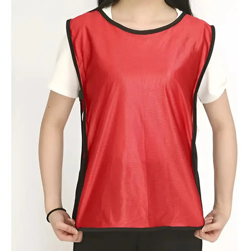 Chaleco De Entrenamiento Color Rojo Talle Unica Rojo Unica