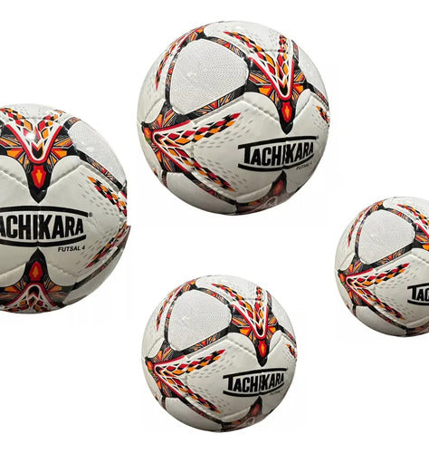Pelota Futsal Tachikara Cocida A Mano Futbol 5 Mmsports Blanco
