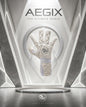 Guante Arquero Rg Profesional Aegix 27 Mmsports Blanco 8