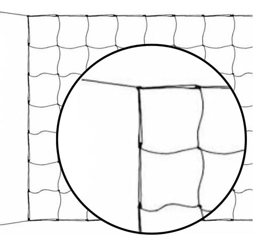 Red De Voleibol Amateur 9,5x1m 2mm Polietileno Uv Gismar