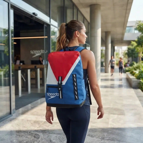 Mochila Bolso Deportivo Speedo Team Bag 35 Mmsports Multicolor Lisa