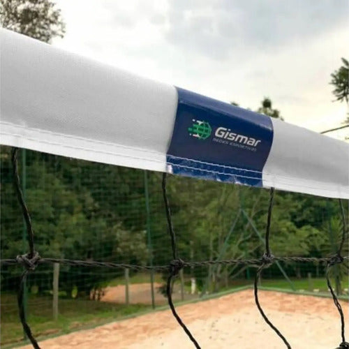 Red Oficial Beach Voley Playa 2 Franjas 8,5 X1m 2mm Gismar