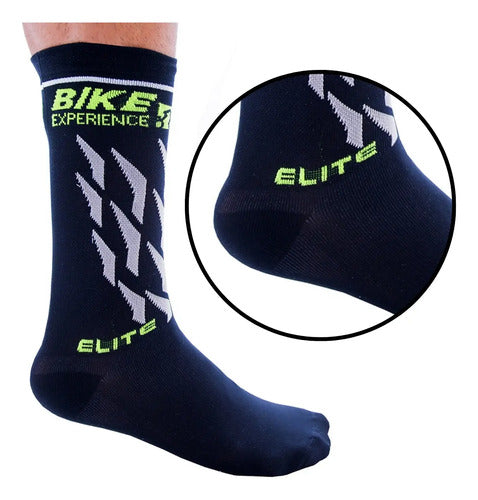 Media Ciclismo Elite Negro 38-43