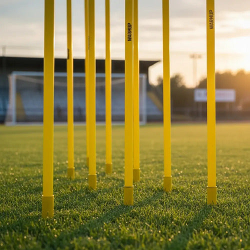 Bastón De Entrenamiento 1.5mts Pvc Amarillo