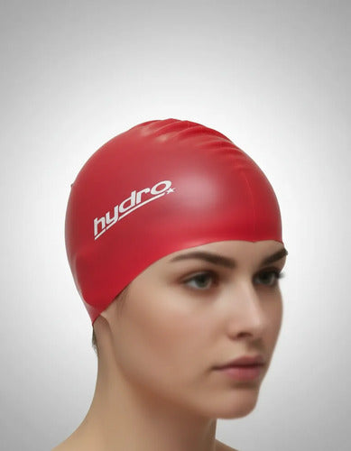 Gorra de Natación Hydro Silicona – Junior, Celeste