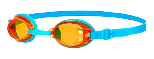 Lentes Speedo Natación Jet Junior Piscina Para Niño - El Rey Color Celeste