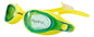 Antiparras Natación Hydro Unibody 21 Adulto Con Tapones Color Amarillo Verde