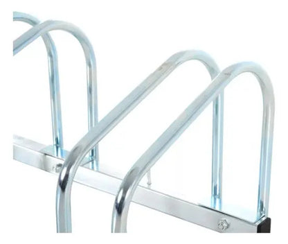Soporte Estacionamiento 2 Bicicletas Zuba Bike Plateado
