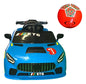 Auto Infantil 6v 1 Motor Rc C/balanceo 3 Vel + Pelota Futbol Multicolor