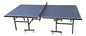 Mesa De Ping Pong Medida Profesional C/ruedas Plegable Azul