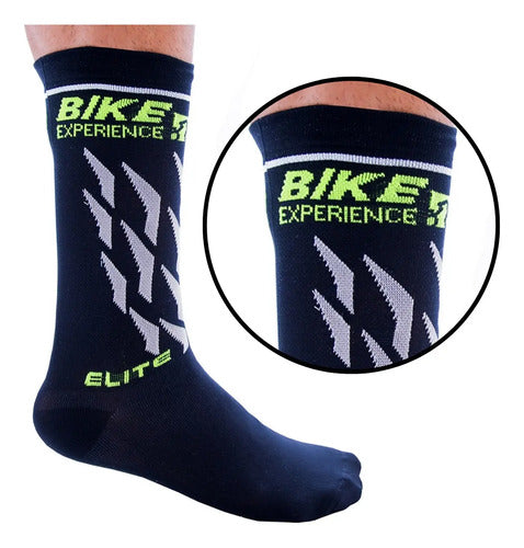 Media Ciclismo Elite Negro 38-43