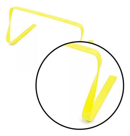Valla Flexible Plana Entrenamiento 15 Cm Amarillo