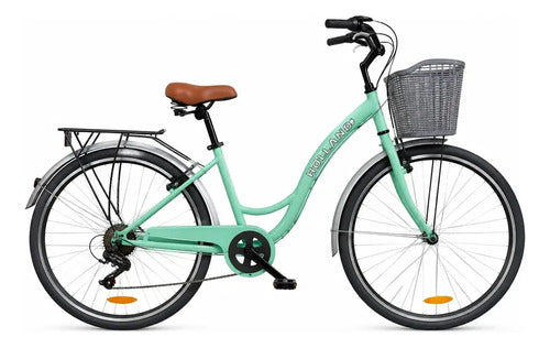 Bicicleta Adultos Knex Sport Holland Rodado 28 Mmsports Verde M