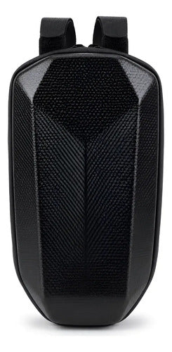 Bolso Rígido Impermeable Para Monopatín Eléctrico Capacidad Negro