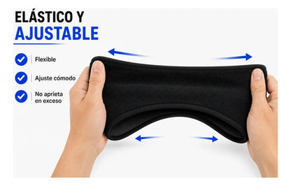 Set X3 Protectores De Orejas Polar Running Ciclismo Invierno Surtido Liso