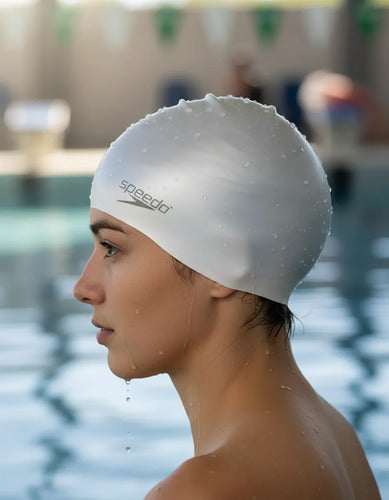 Gorra Speedo De Natación Plain Moulded