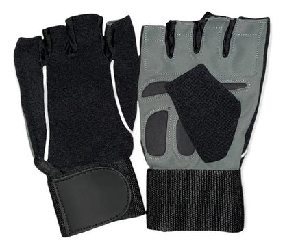 Guantes Para Pesas Crossfit Gym Negro - Rhino