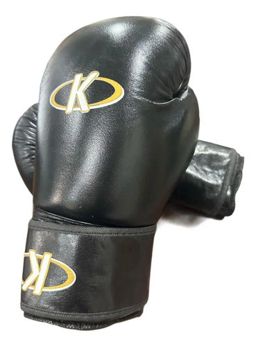 Guante Boxeo Cuero K'nex