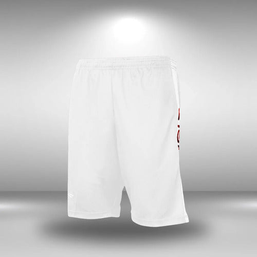 Short Básquetbol Penalty 3x3 Pro Hombre Dry One Blanco L
