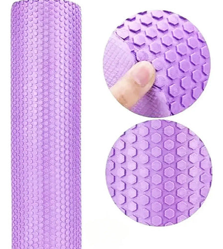 Rolo Hueco Sensitivo Pro 90cm - Fisioterapia, Masajes Umbro Color Violeta